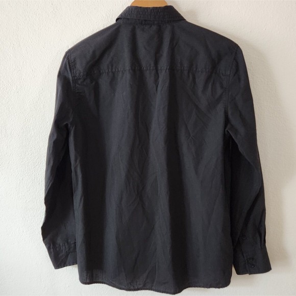 Sovereign Code Big Boys XL 18/20 Black Gray Button Down Long Sleeve Shirt - Picture 2 of 7